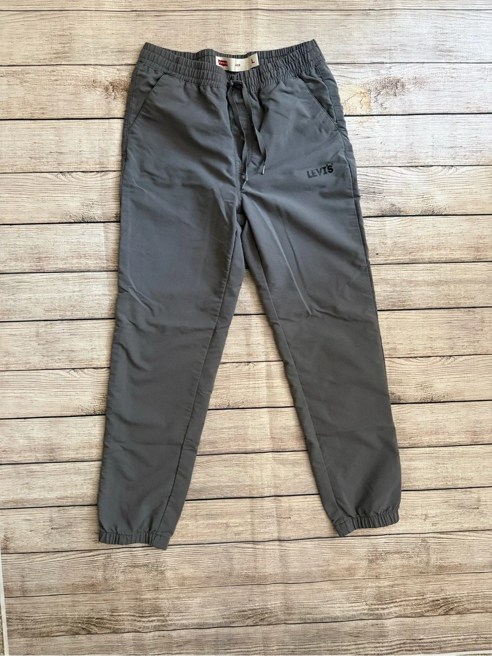 Levi's Boys Black Jeans and Gray Jogger Pants Lot.